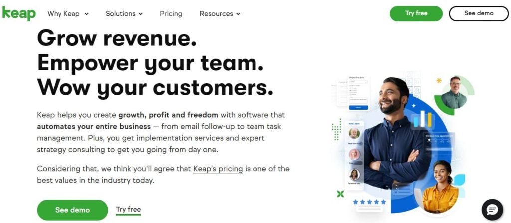 Keap CRM