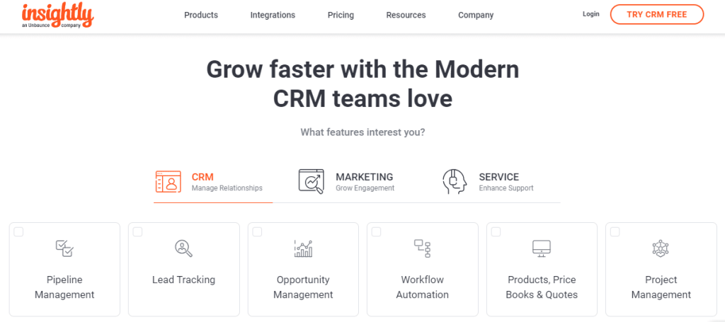 Insightly CRM