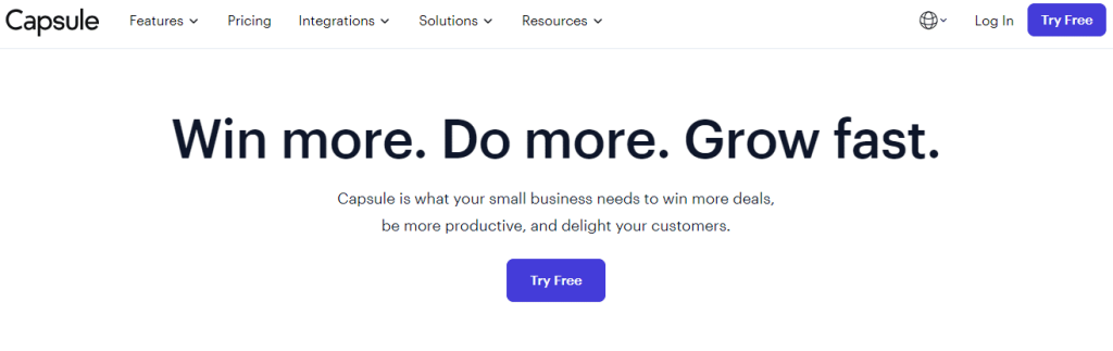 Capsule CRM