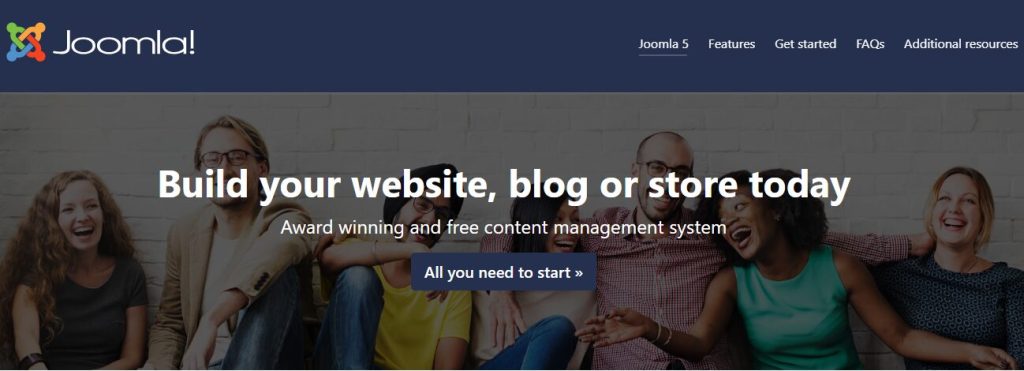 Joomla - open-source CMS