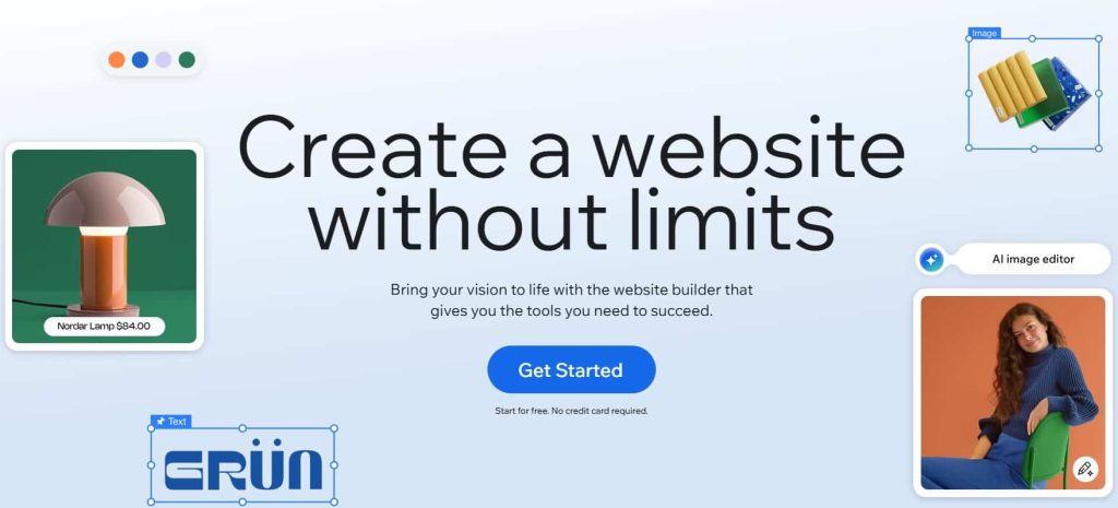 Wix - website builder