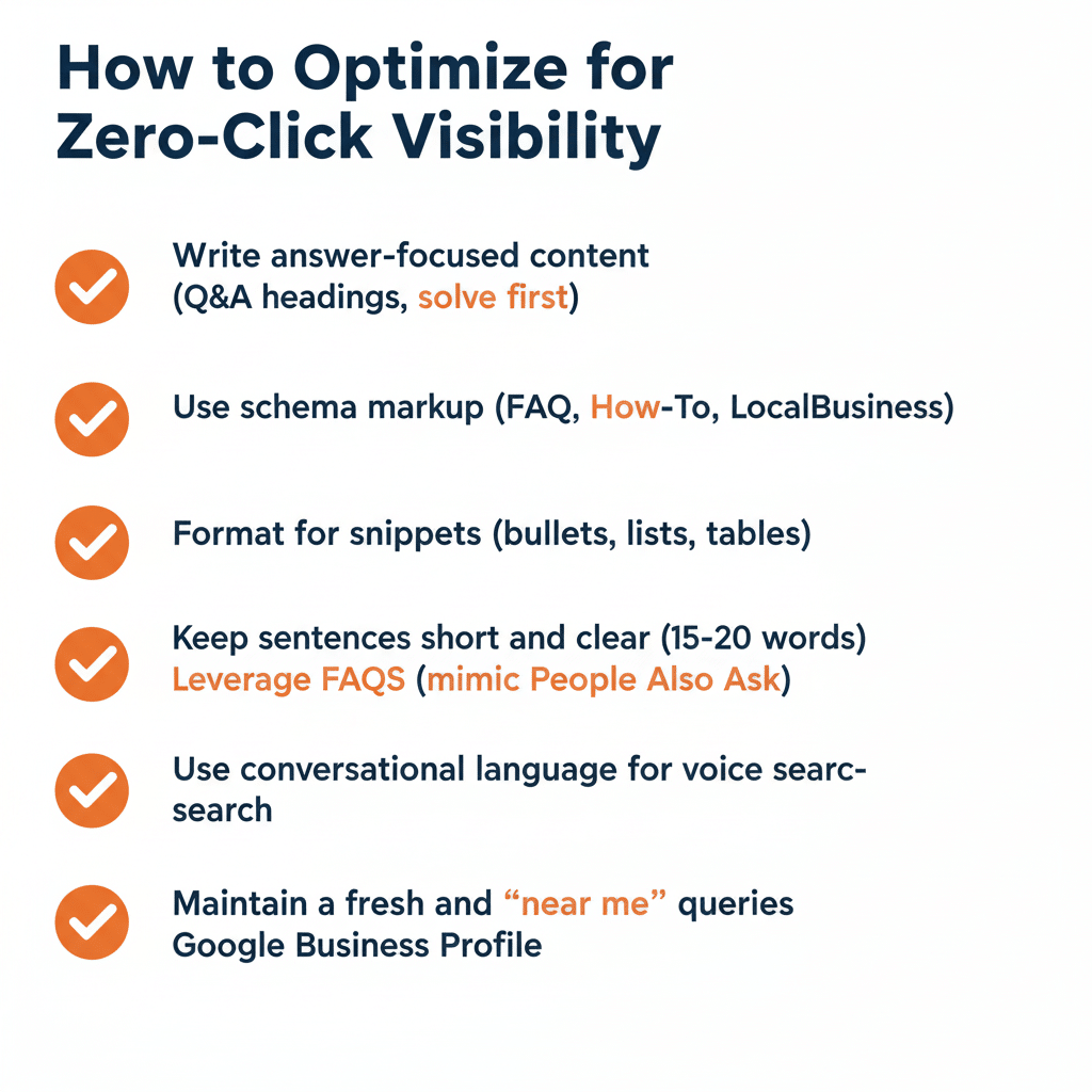 How to Optimize for Zero-Click Searches Visibility