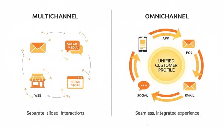 Multichannel vs Omnichannel