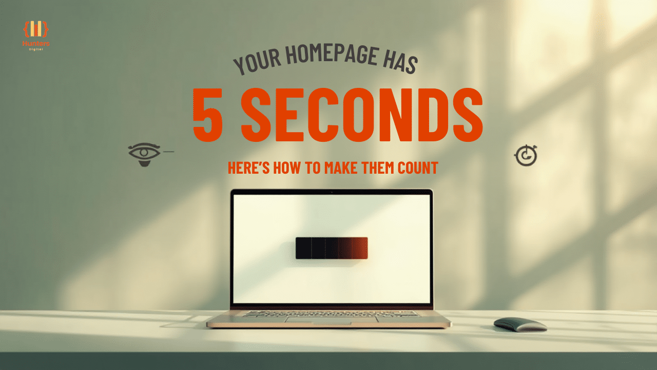 Your Homepage Has 5 Seconds
