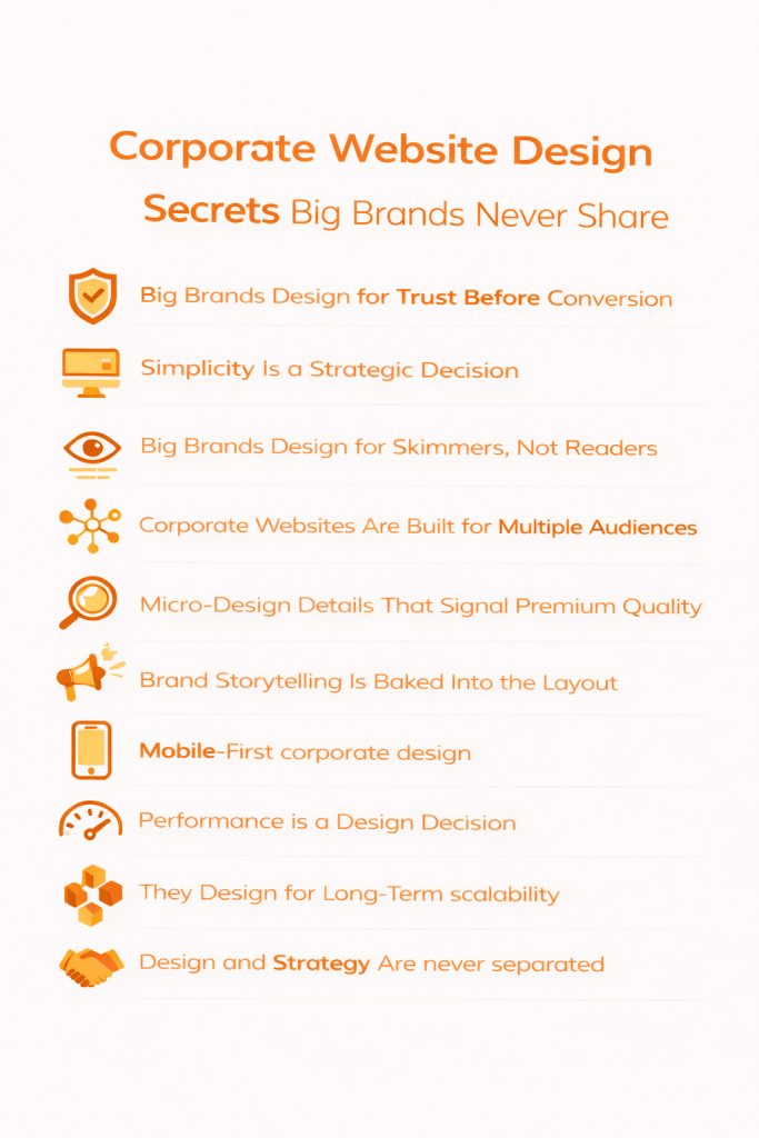 10 Corporate Website Design Secrets